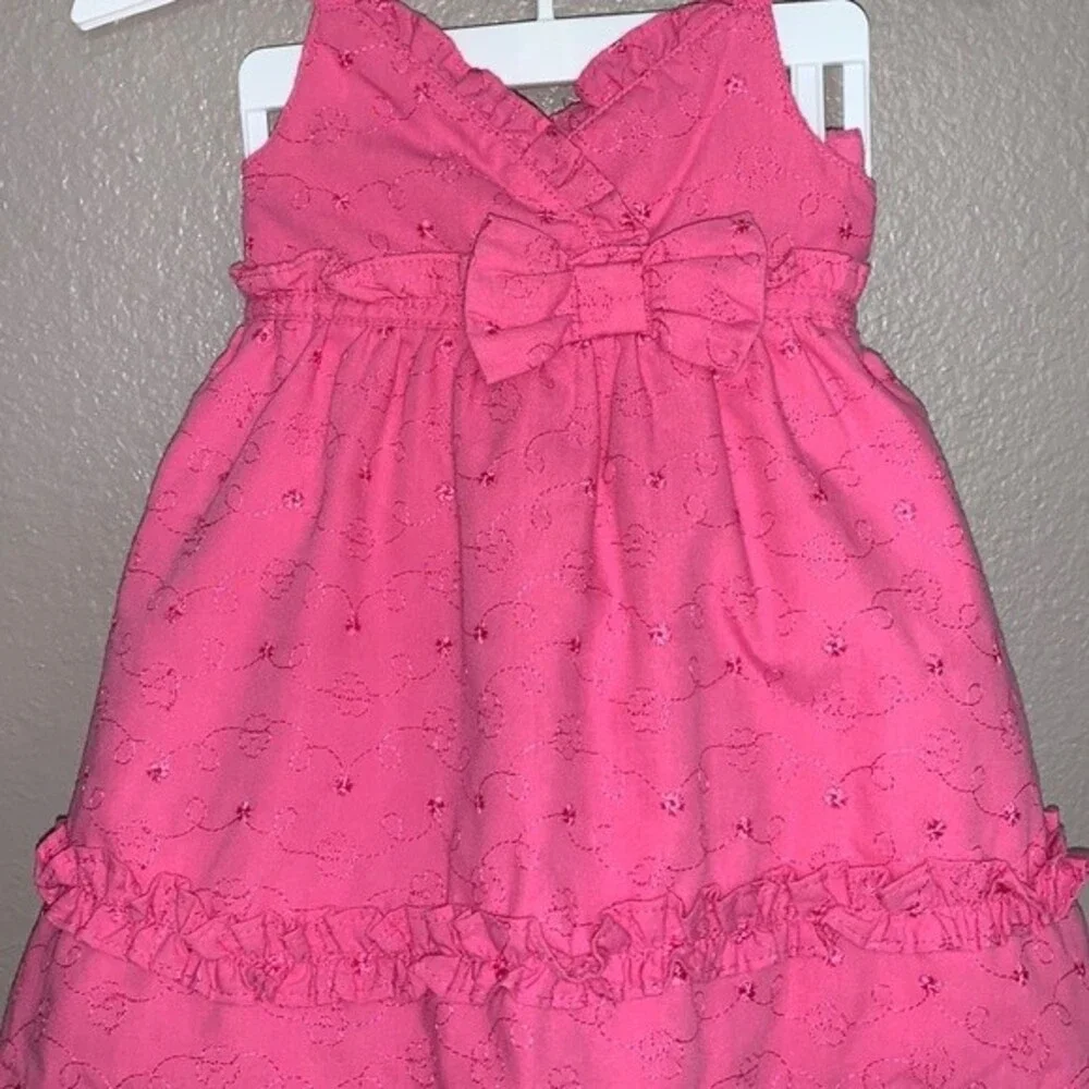 Penny M. Baby girl 12 month sun dress with diaper cover 2pc